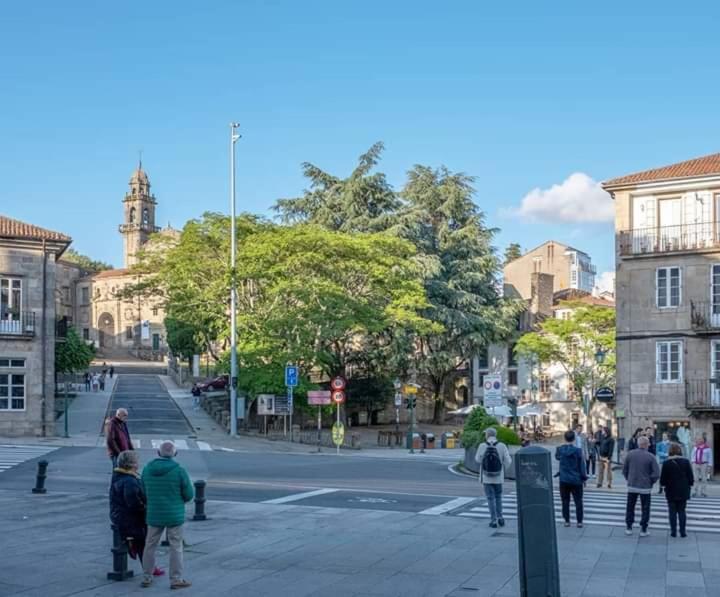 Apartamento Transito De Entrerruas Santiago de Compostela Ngoại thất bức ảnh