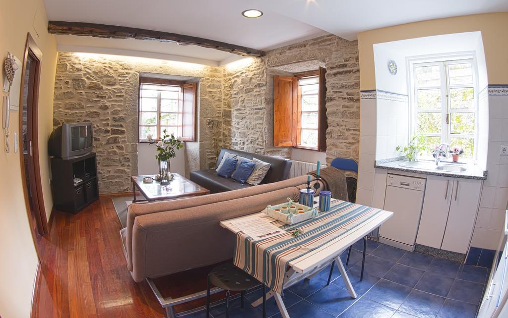 Apartamento Transito De Entrerruas Santiago de Compostela Ngoại thất bức ảnh